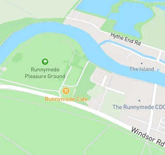 map for Runnymede Cafe