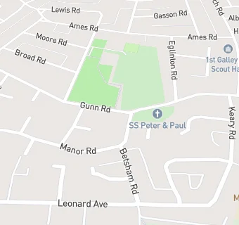 map for Swanscombe Senior Lunch Club