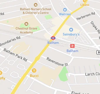 map for Balham Social