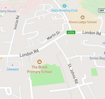 map for The Brent Infant School