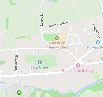 map for Ramsbury PreSchool