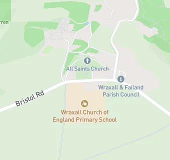 map for Aspens @ Wraxall C of E Primary School