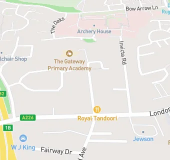 map for The Gateway Primary Academy