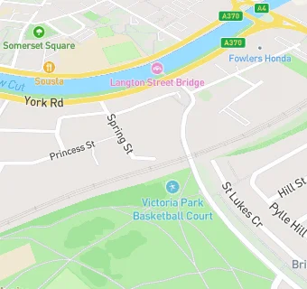 map for Help Bristol's Homeless Community