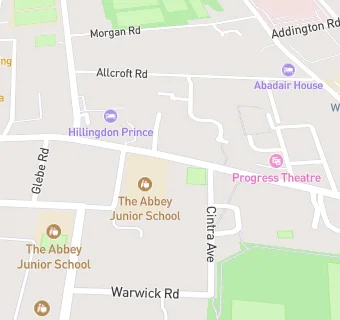 map for Holroyd Howe at Abbey Junior School