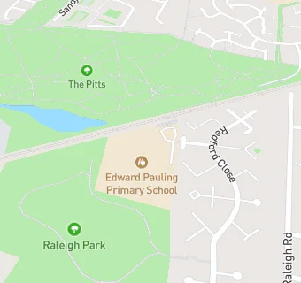 map for Edward Pauling Primary School