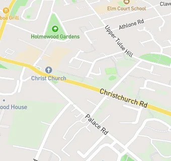 map for Christ Church (Streatham)  Primary School