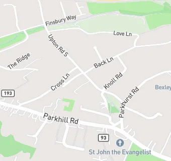 map for Lyndhurst Nursing Home