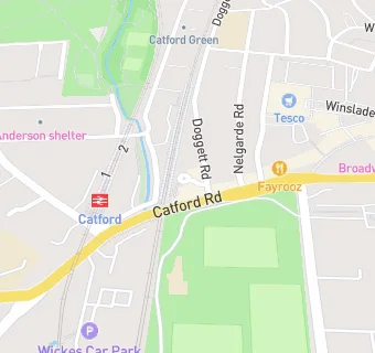 map for The Catford Bridge Tavern
