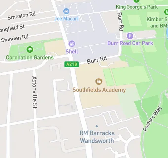 map for Southfield Academy