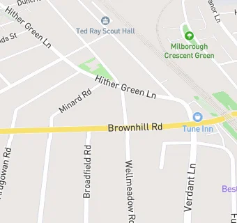 map for Brownhill Care Ltd