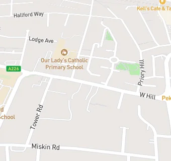 map for Oddfellows Arms