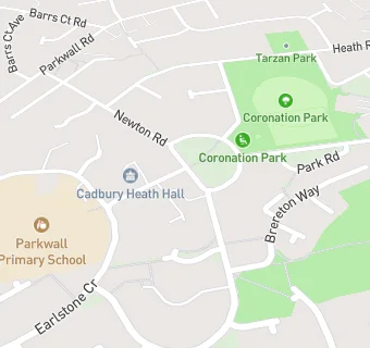 map for Cadbury Heath Local Store