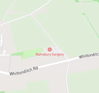 map for Ramsbury & Wanborough Surgery