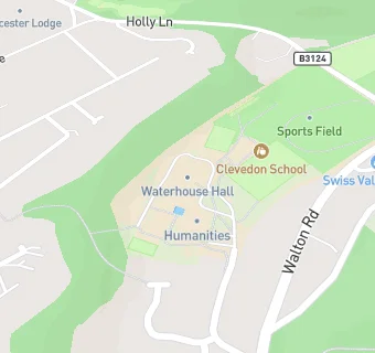 map for Clevedon School