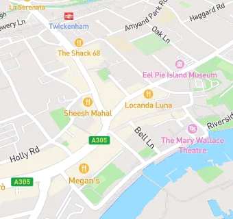 map for Sidra Twickenham