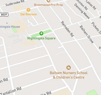 map for The Montessori School