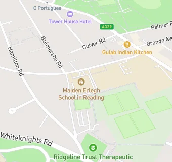 map for UTC Reading