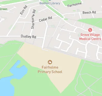 map for Fairholme Primary School