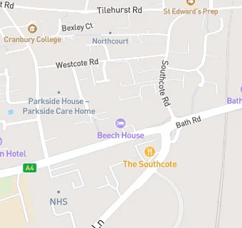 map for Beech House Hotel