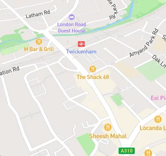 map for Twickenham express