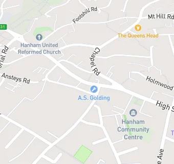 map for Hanham High Street Dental Practice