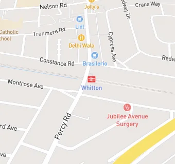 map for Percy Road Pharmacy