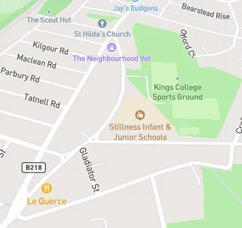 map for Stillness Junior School
