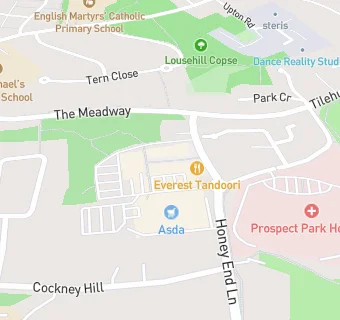 map for Simply Gym at Meadway Precinct