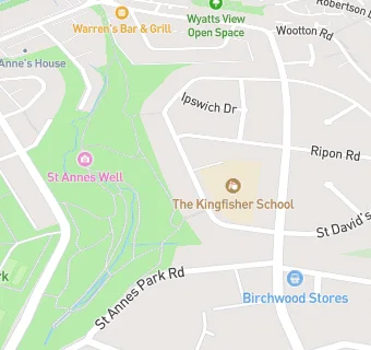 map for The Kingfisher School