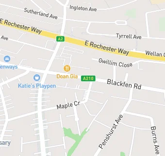 map for Spar Blackfen