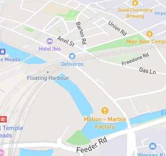 map for Feast Bristol