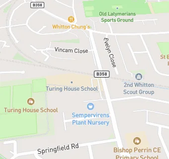 map for Turing House School