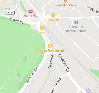 map for Morley's herne hill