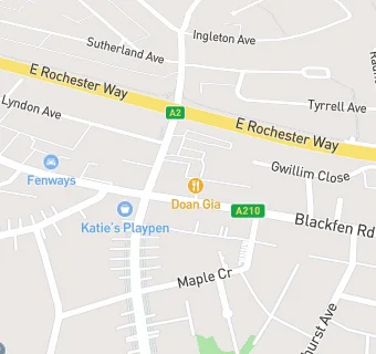 map for Copper House Blackfen