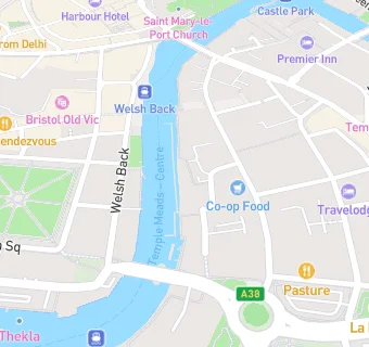 map for Bristol Cruising Club