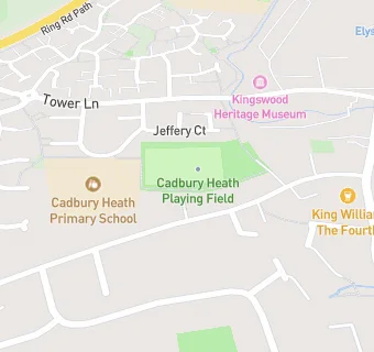 map for Cadbury Heath Football Club