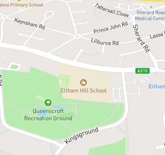 map for Caterlink@Eltham Hill School