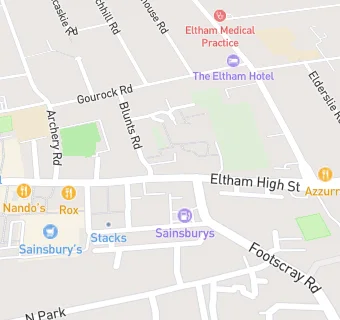 map for Two happy chefs T/A Eltham Pizza