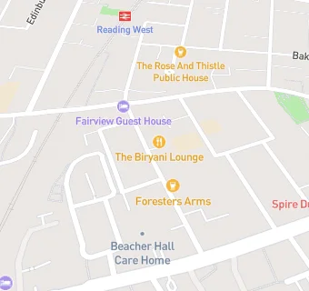 map for The Foresters Arms