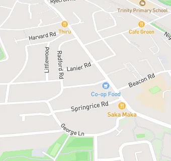 map for Hither Green Baptist Church