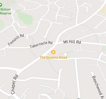 map for The Queens Head