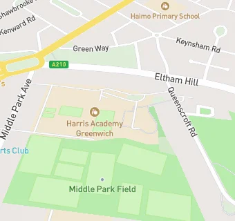 map for The Eltham Foundation School