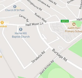 map for Elm Lodge Surgery