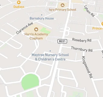 map for Maytree Nursery School