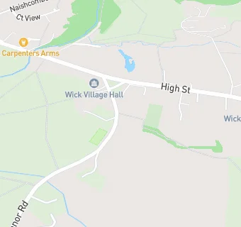 map for Wick & Abson Village Hall