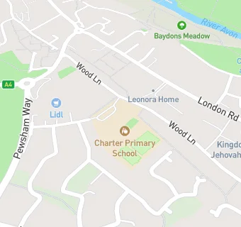 map for Charter Primary School