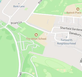 map for The Alton School