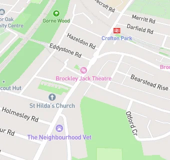 map for Crofton Park Pharmacy