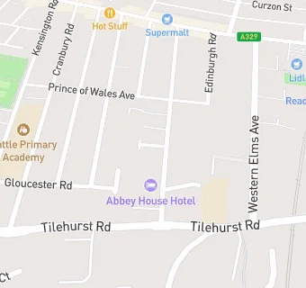 map for The Abbey House Hotel